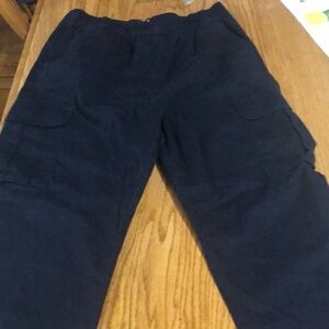 Navy cargo pants